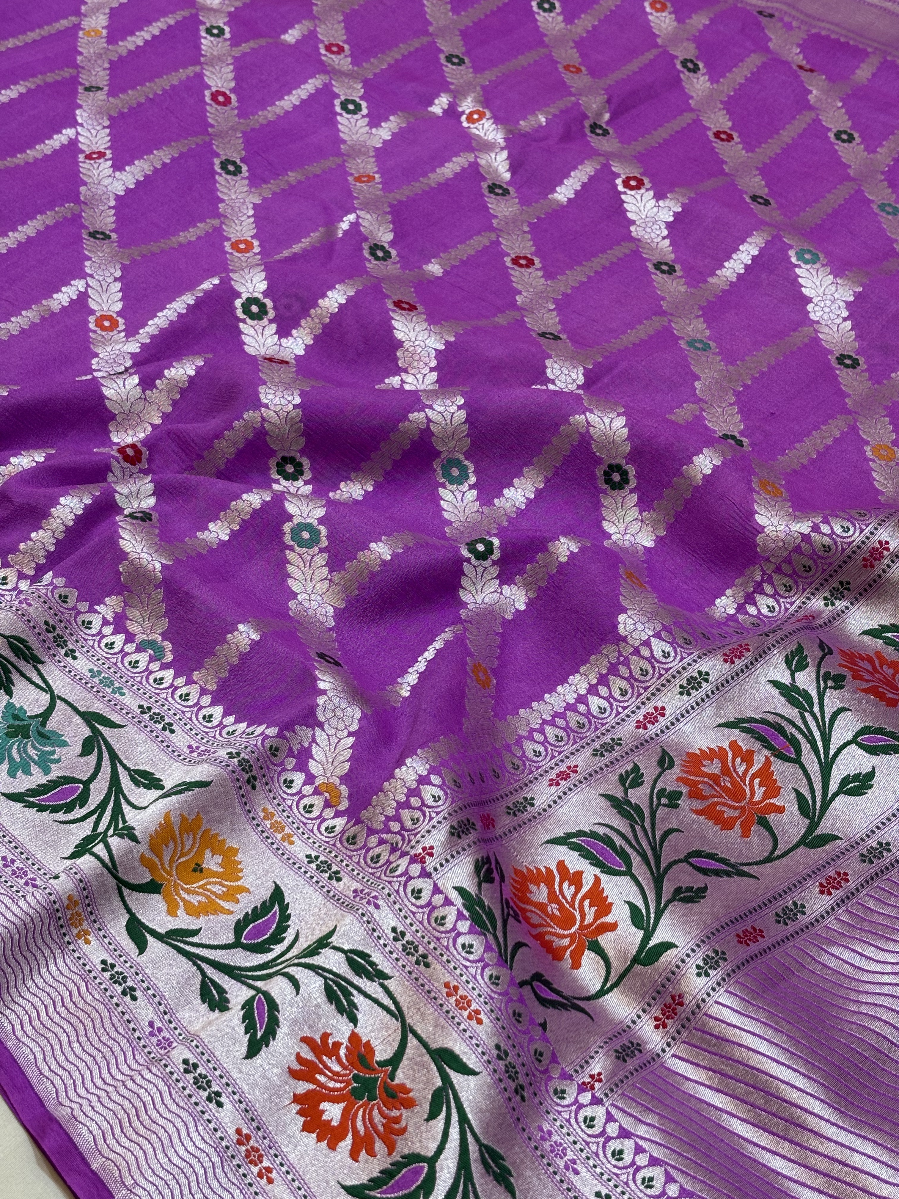 Pure Handloom Tussar Saree
